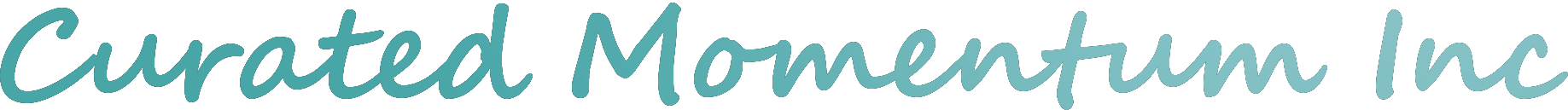 Blue cursive text on a light blue background.